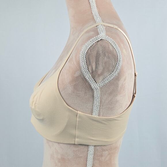 Wacoal Flawless Comfort Underwire Bra 851226 Beige Size 34C - Picture 2 of 6